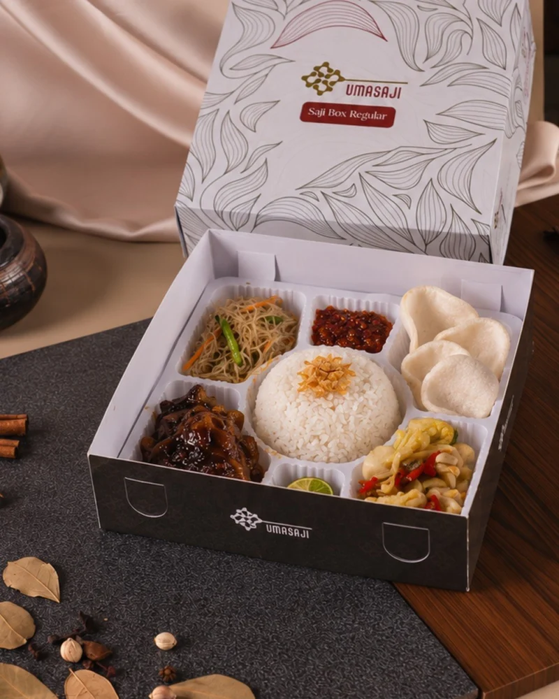 Nasi Ayam Mentega — Saji Box Reguler