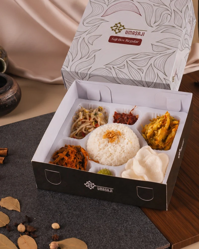 Nasi Ayam Suwir — Saji Box Reguler