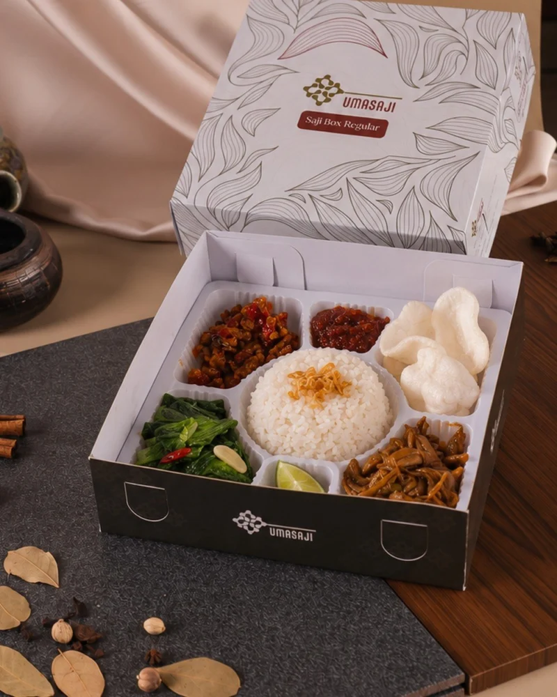 Nasi Ayam Suwir Teriyaki — Saji Box Reguler
