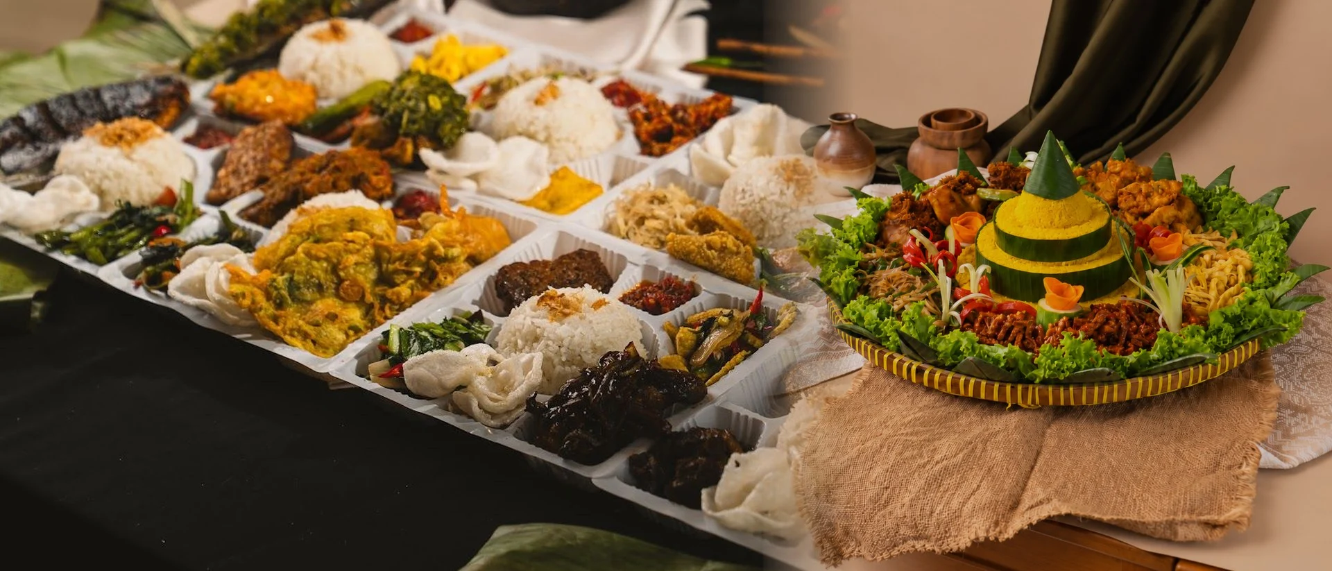 Nasi box Saji Box dan tumpeng catering Umasaji Bandung