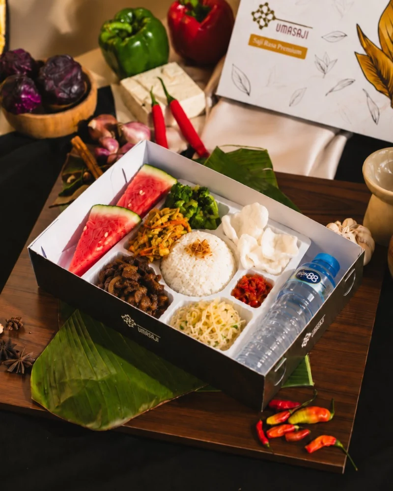 Nasi Sapi Lada Hitam — Saji Box Premium