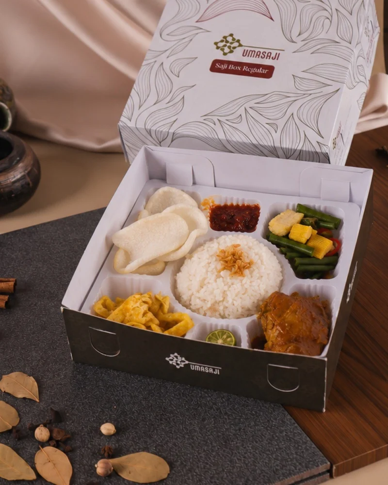 Nasi Tongseng Ayam — Saji Box Reguler