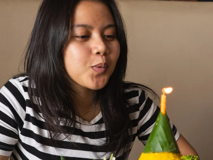 Ulang tahun dengan tumpeng